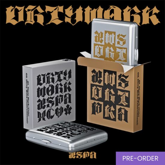 {PRE-ORDER} aespa - Single Album [Dirty Work] (Dirty Case Ver.)